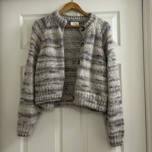 Doen space dye cardigan